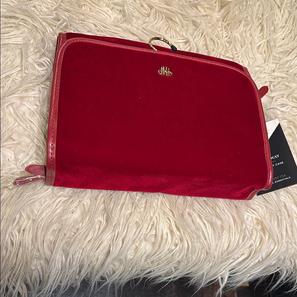 Red Travel Purse